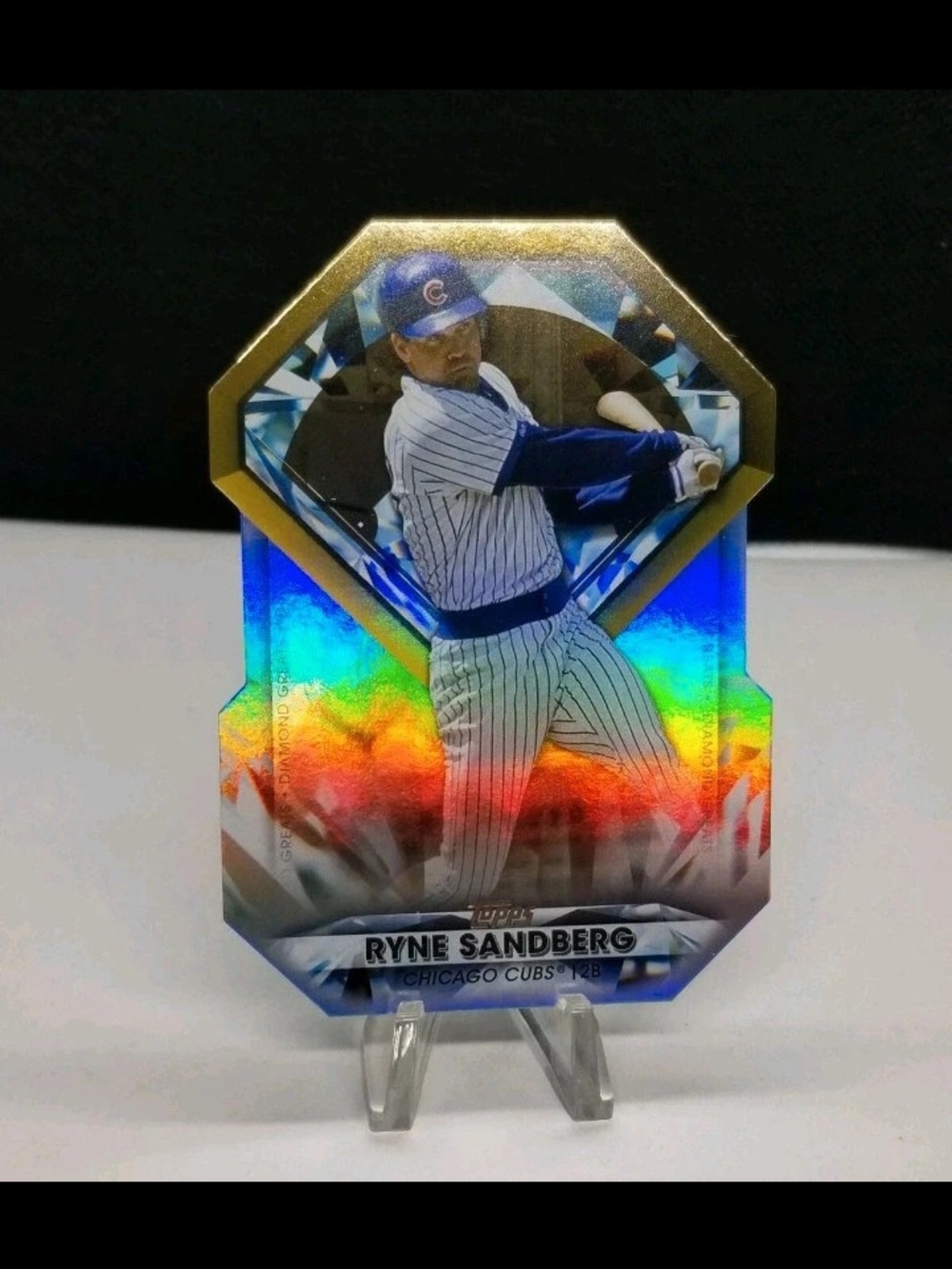 2022 Topps Update Series RYNE SANDBERG Diamond Greats Die Cut #DGDC-58